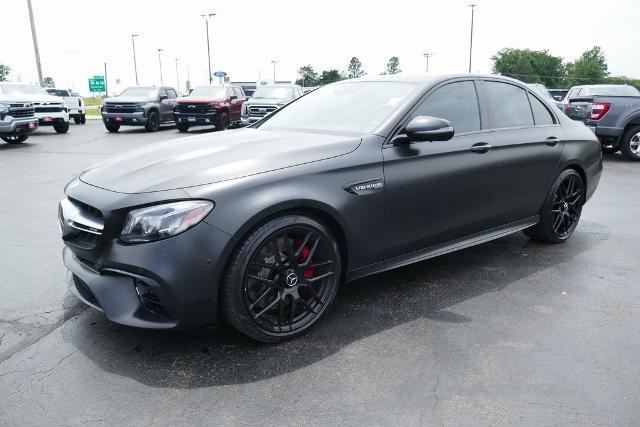 used 2018 Mercedes-Benz AMG E 63 car, priced at $53,995