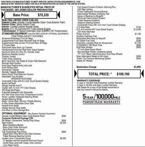 used 2023 Ram 3500 car, priced at $78,995