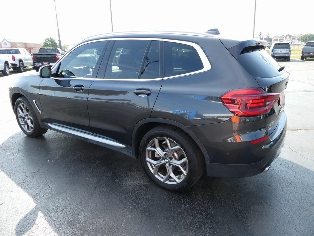 used 2021 BMW X3 car, priced at $27,995