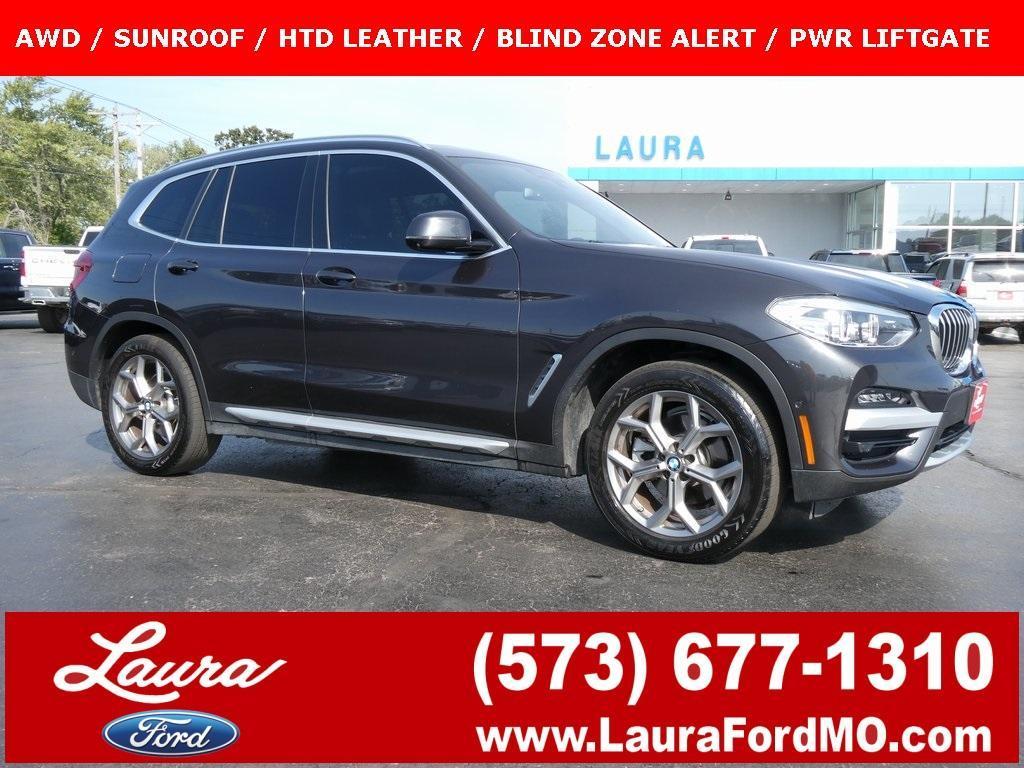 used 2021 BMW X3 car, priced at $27,995