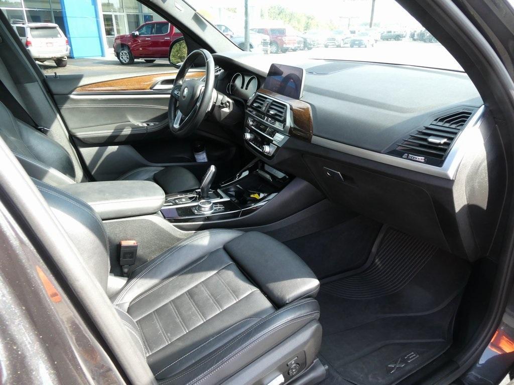 used 2021 BMW X3 car, priced at $27,995