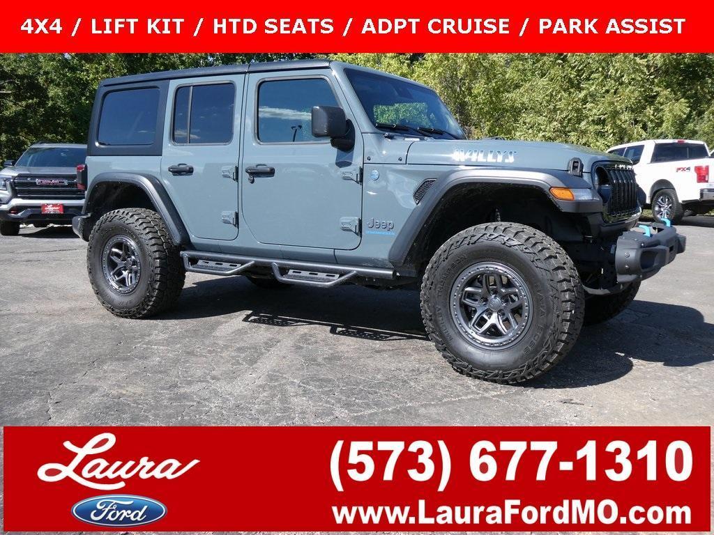 used 2024 Jeep Wrangler 4xe car, priced at $37,995