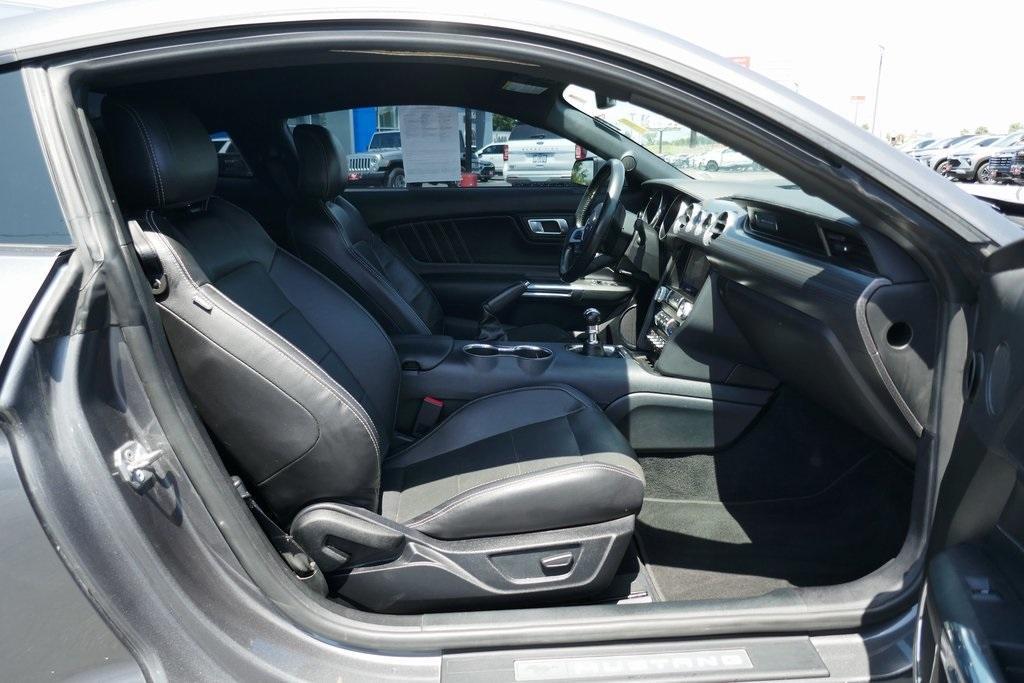used 2021 Ford Mustang car, priced at $36,995