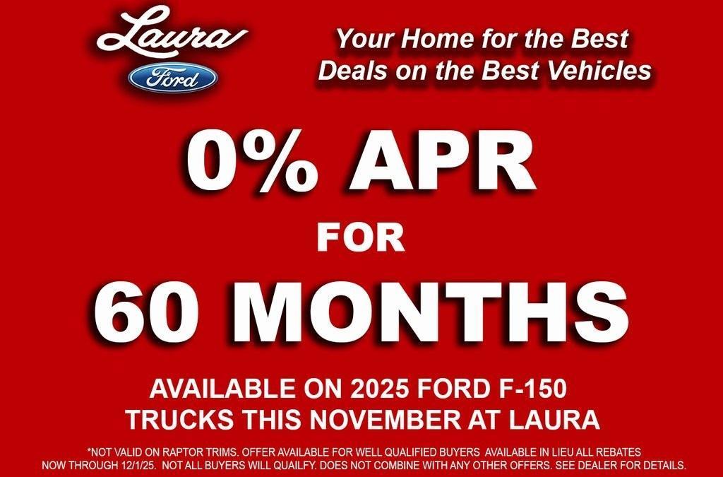 new 2025 Ford F-150 car, priced at $57,822