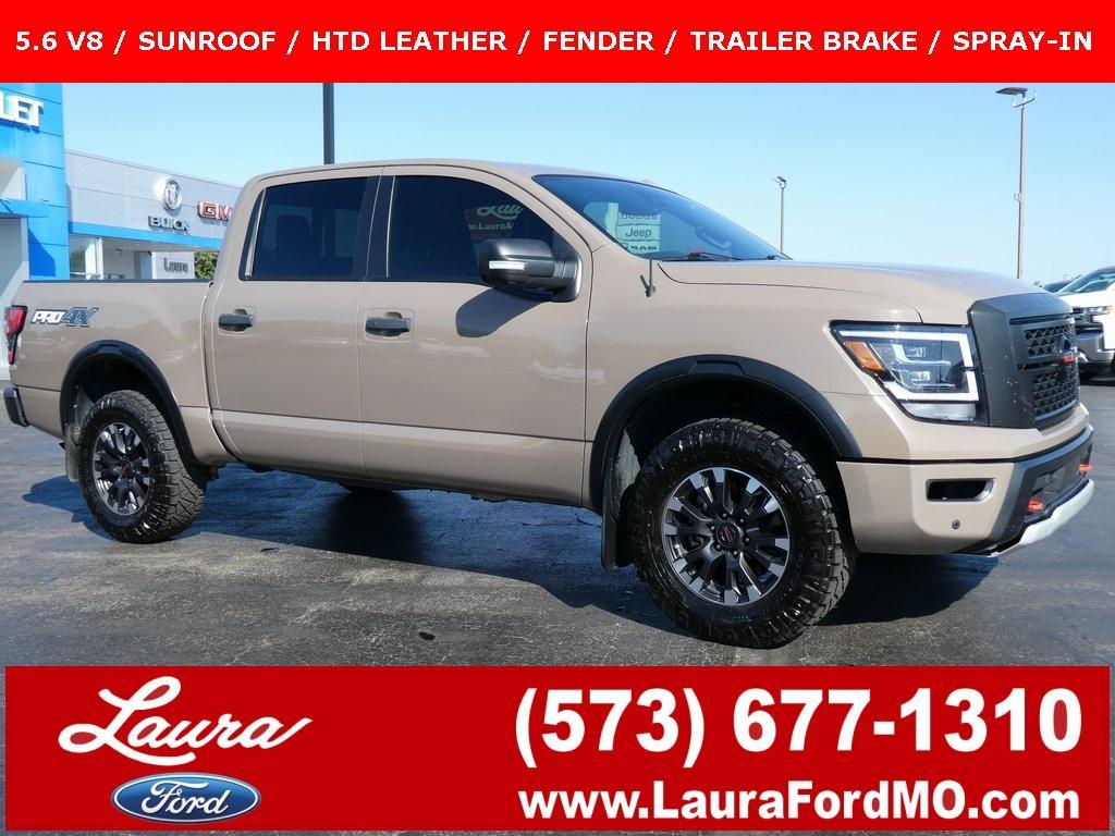 used 2021 Nissan Titan car, priced at $34,995