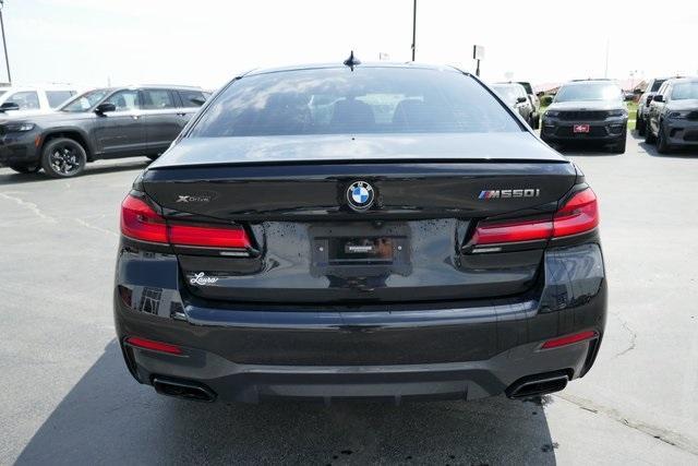 used 2021 BMW M550 car, priced at $47,995