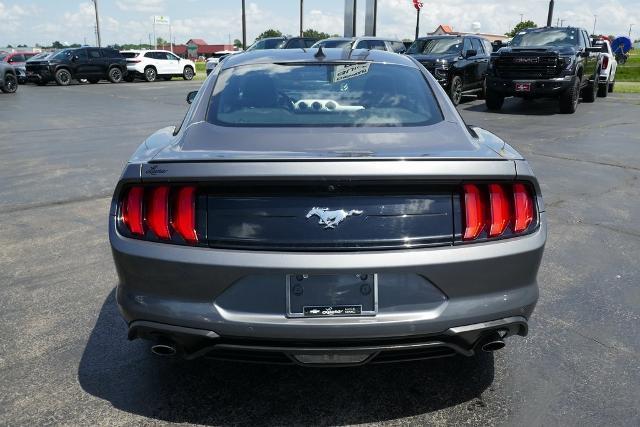 used 2021 Ford Mustang car, priced at $22,995