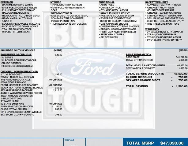 used 2022 Ford F-150 car, priced at $32,995