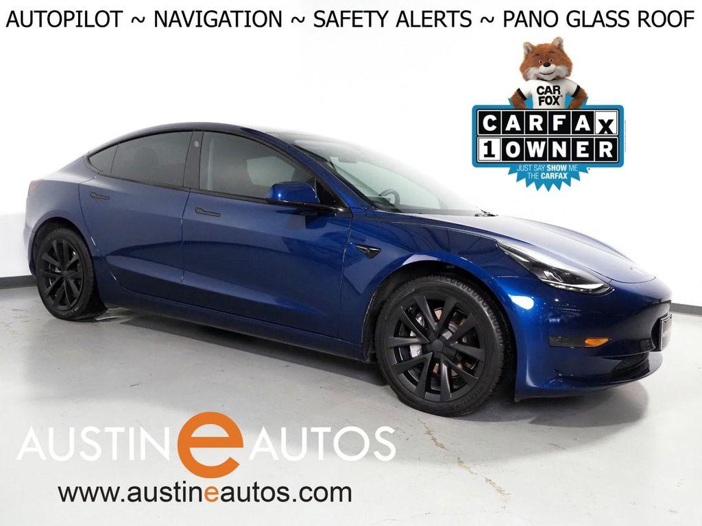 used 2023 Tesla Model 3 car, priced at $27,500