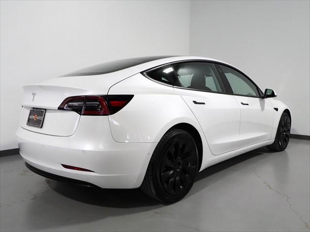 used 2022 Tesla Model 3 car, priced at $27,500