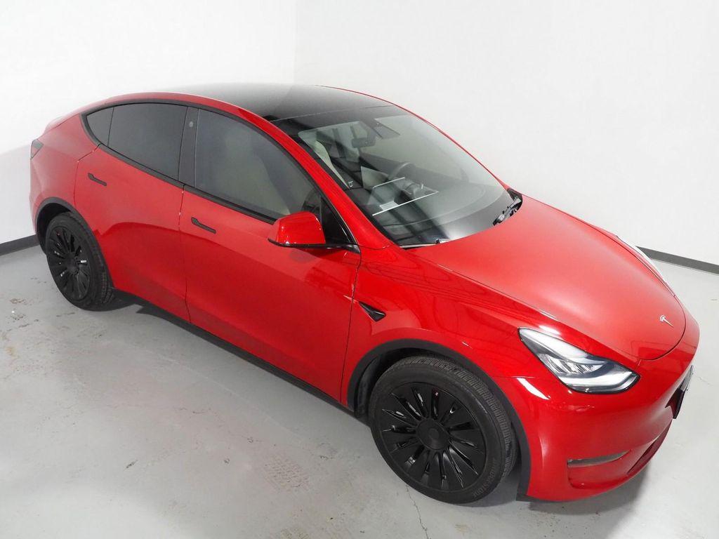 used 2021 Tesla Model Y car, priced at $28,500