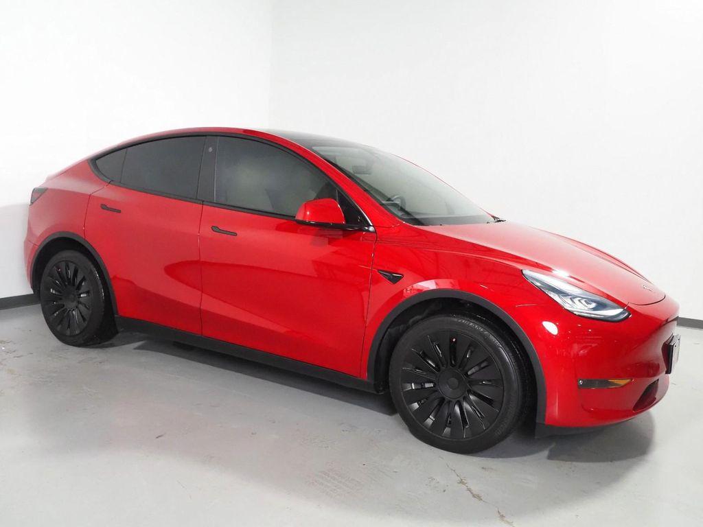 used 2021 Tesla Model Y car, priced at $28,500