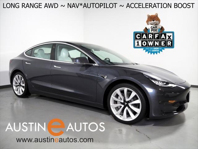 used 2018 Tesla Model 3 car, priced at $26,950