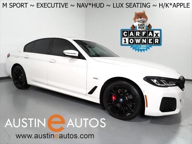 used 2022 BMW 530e car, priced at $37,850