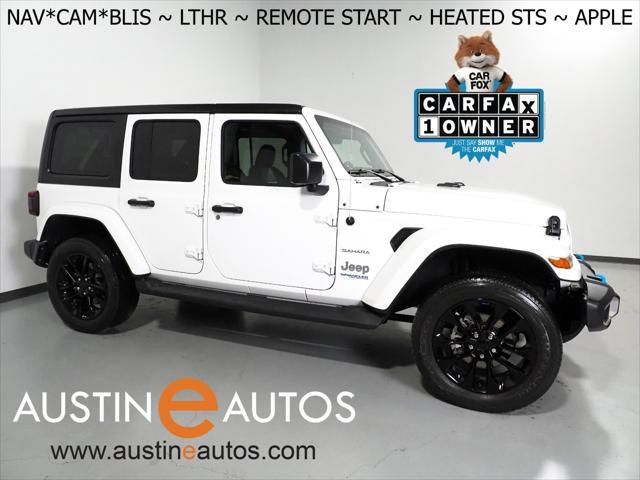 used 2022 Jeep Wrangler Unlimited 4xe car, priced at $32,950