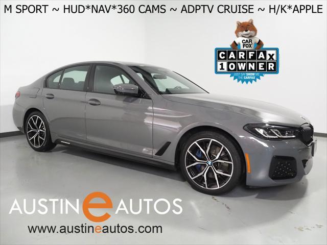 used 2021 BMW 530e car, priced at $36,950
