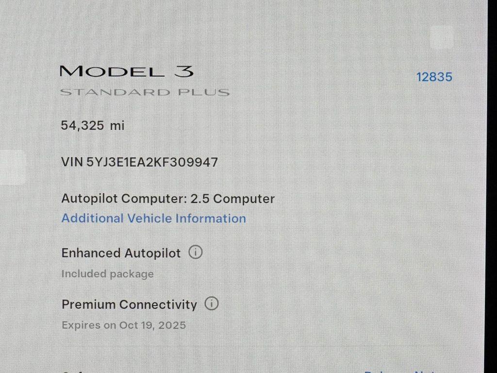 used 2019 Tesla Model 3 car, priced at $22,250