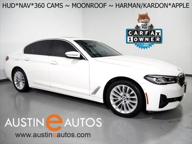 used 2021 BMW 530e car, priced at $31,950