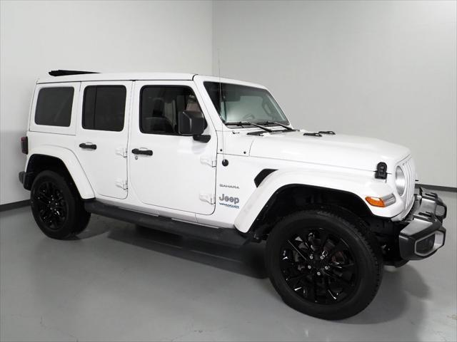 used 2021 Jeep Wrangler Unlimited 4xe car, priced at $32,500