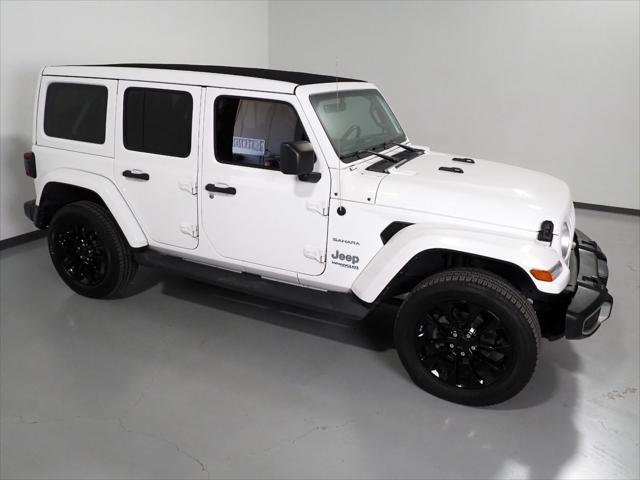 used 2021 Jeep Wrangler Unlimited 4xe car, priced at $32,500