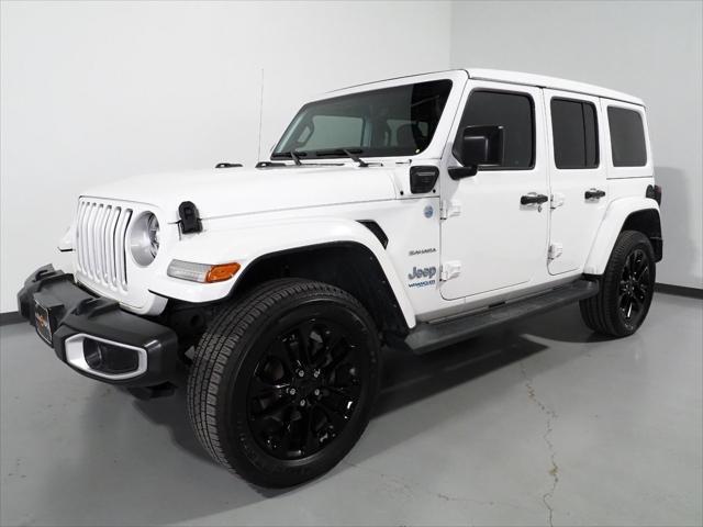 used 2021 Jeep Wrangler Unlimited 4xe car, priced at $32,500