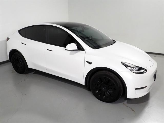 used 2021 Tesla Model Y car, priced at $28,500