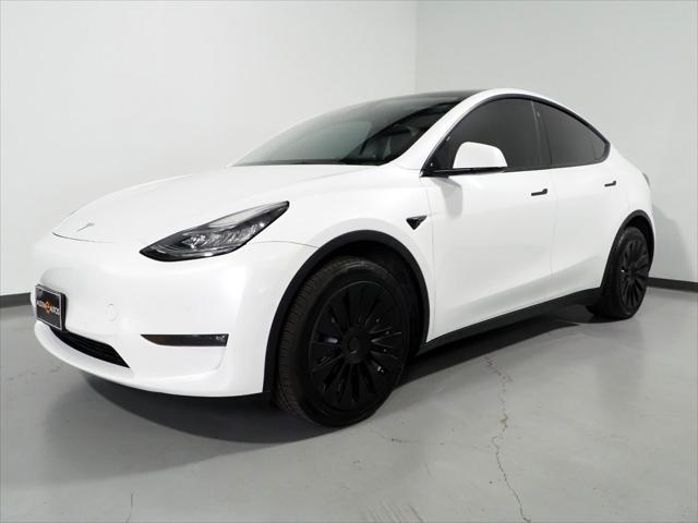 used 2021 Tesla Model Y car, priced at $28,500