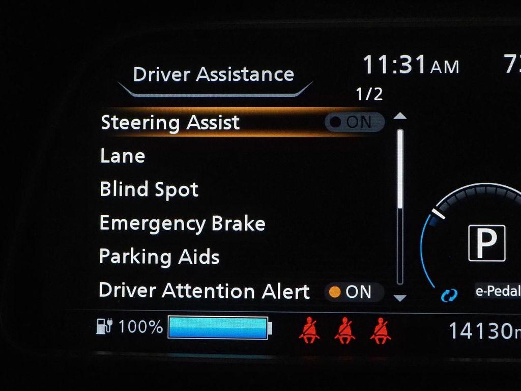 used 2024 Nissan Leaf car, priced at $19,500