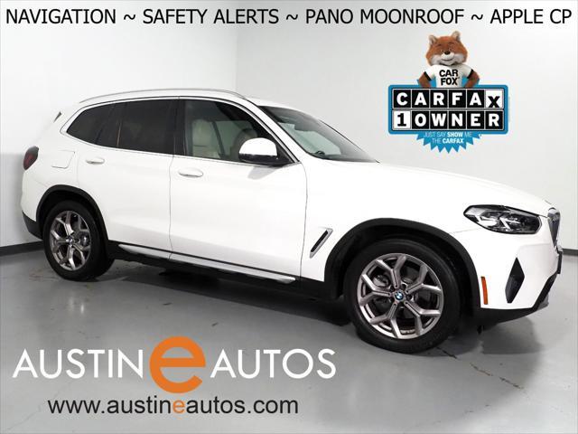 used 2022 BMW X3 car, priced at $32,500