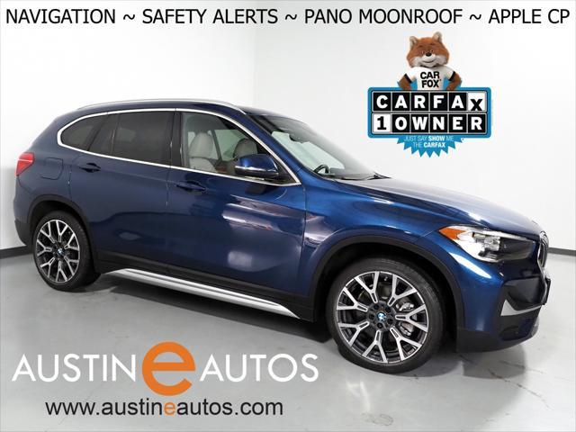 used 2021 BMW X1 car, priced at $25,500