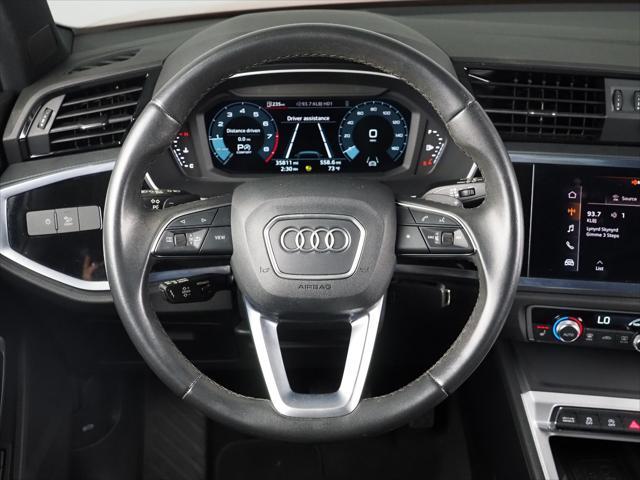 used 2022 Audi Q3 car, priced at $27,950