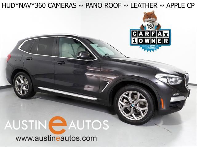 used 2021 BMW X3 car, priced at $28,350