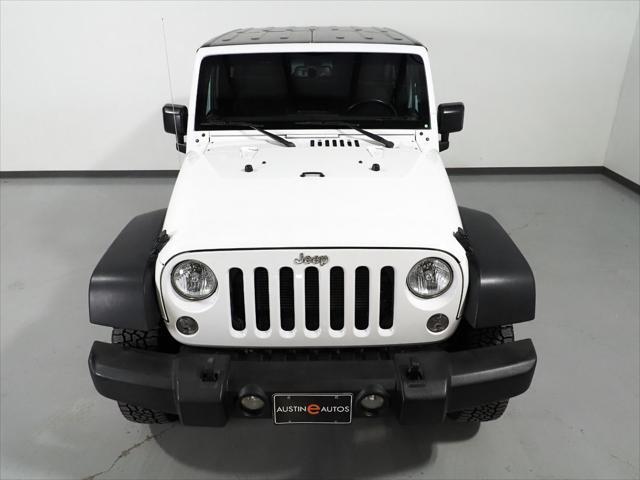 used 2016 Jeep Wrangler car, priced at $16,850