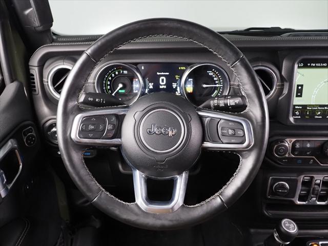 used 2021 Jeep Wrangler Unlimited 4xe car, priced at $33,950