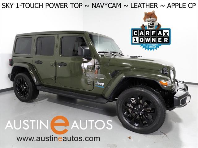 used 2021 Jeep Wrangler Unlimited 4xe car, priced at $32,950