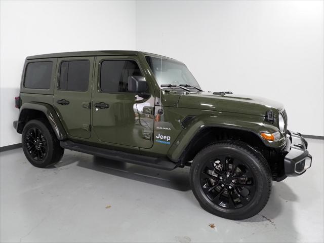 used 2021 Jeep Wrangler Unlimited 4xe car, priced at $33,950