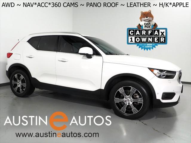used 2022 Volvo XC40 car, priced at $32,500