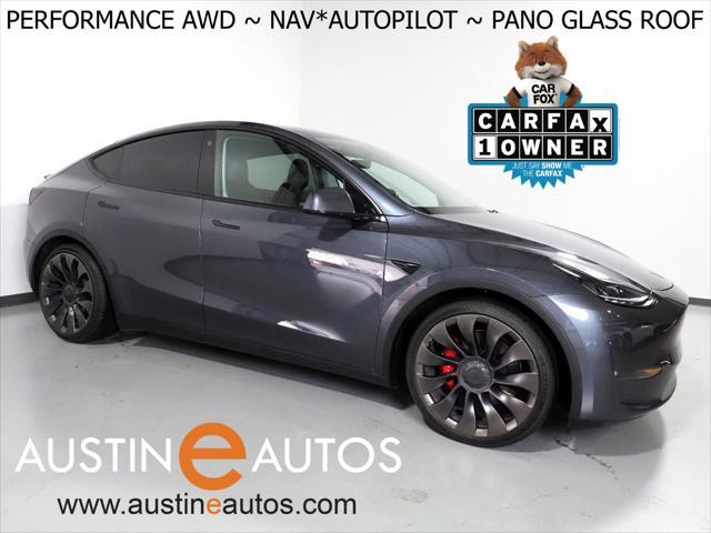 used 2021 Tesla Model Y car, priced at $31,500