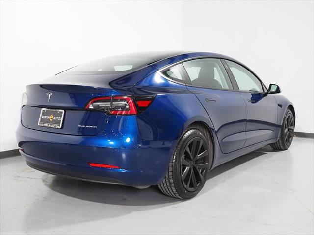 used 2022 Tesla Model 3 car, priced at $27,950