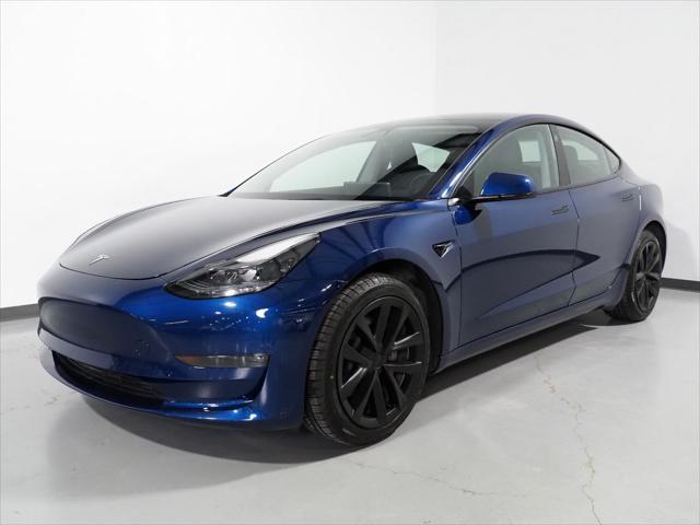 used 2022 Tesla Model 3 car, priced at $27,950