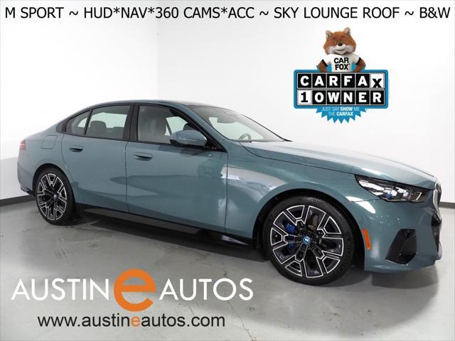 used 2024 BMW i5 car, priced at $59,950