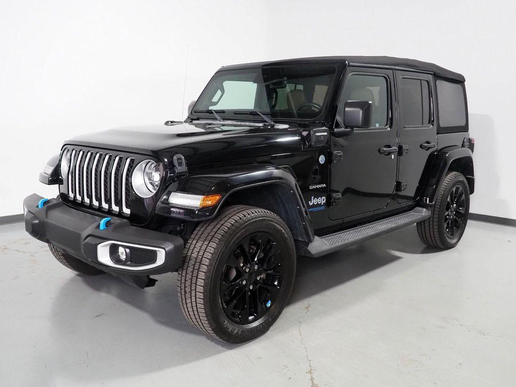 used 2022 Jeep Wrangler Unlimited 4xe car, priced at $29,950