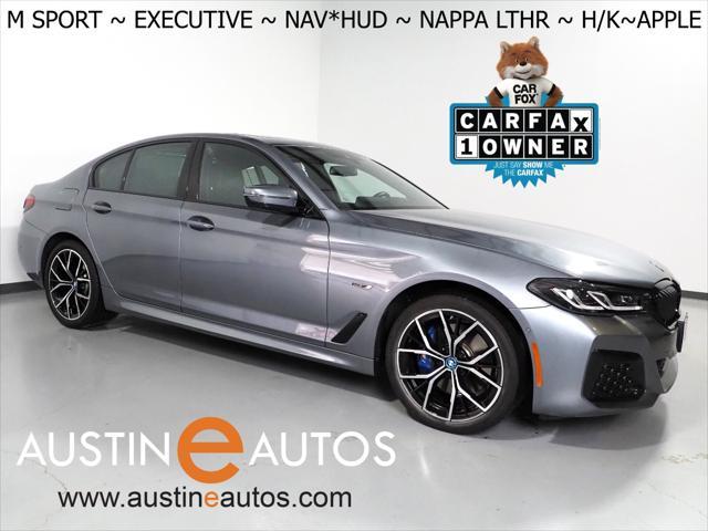 used 2022 BMW 530e car, priced at $38,950