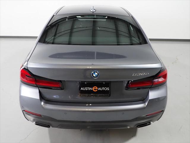 used 2022 BMW 530e car, priced at $37,950