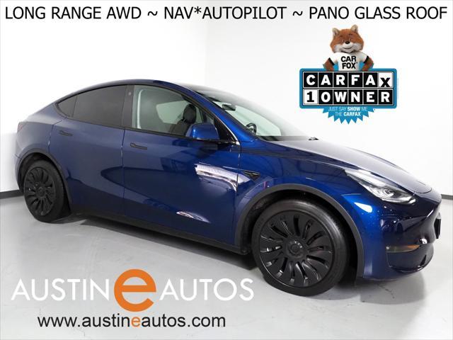 used 2021 Tesla Model Y car, priced at $30,500