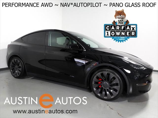 used 2022 Tesla Model Y car, priced at $35,950