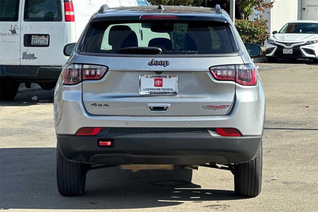 used 2021 Jeep Compass car, priced at $18,991