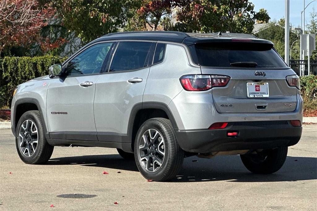 used 2021 Jeep Compass car, priced at $18,991