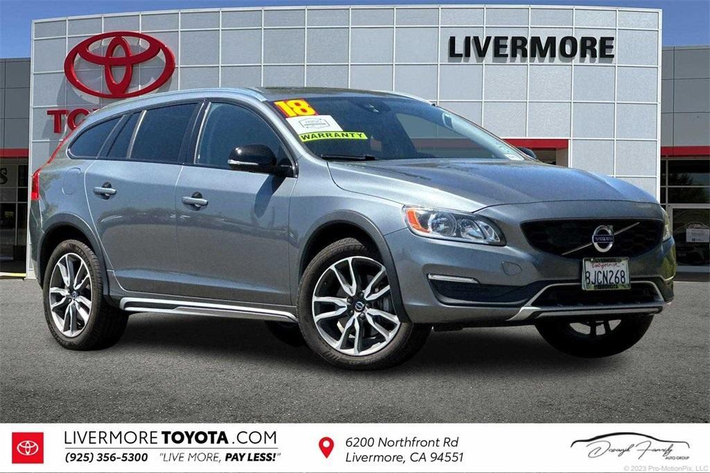 used 2018 Volvo V60 Cross Country car, priced at $16,147