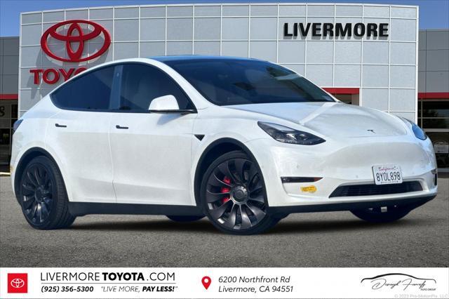 used 2021 Tesla Model Y car, priced at $25,360